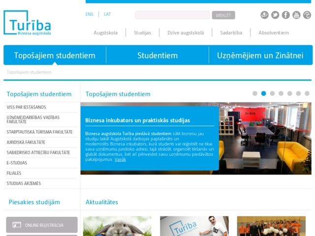 Biznesa augstskola Turība, SIA